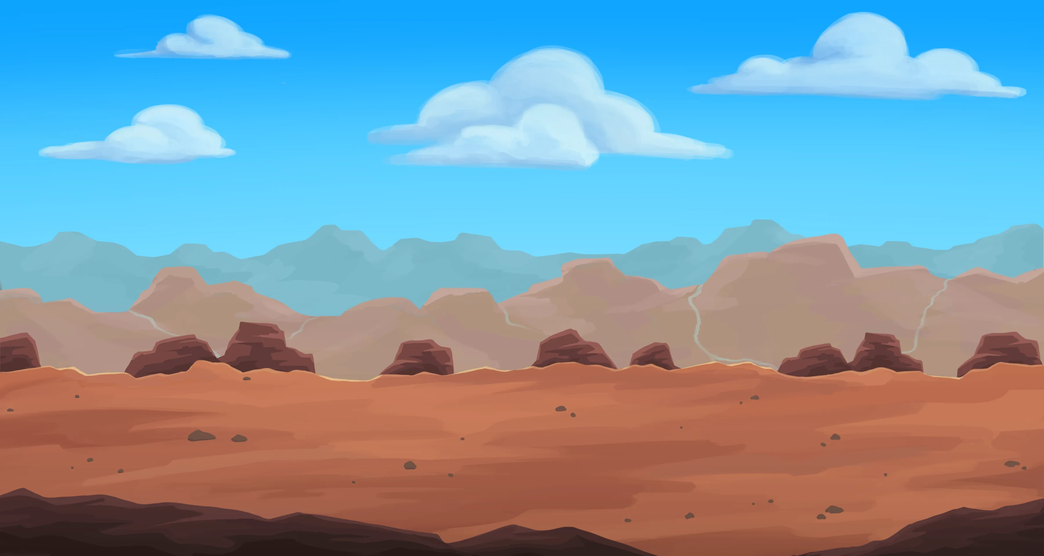 Paysage du biome Terre