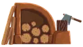 Établi de bûcheron