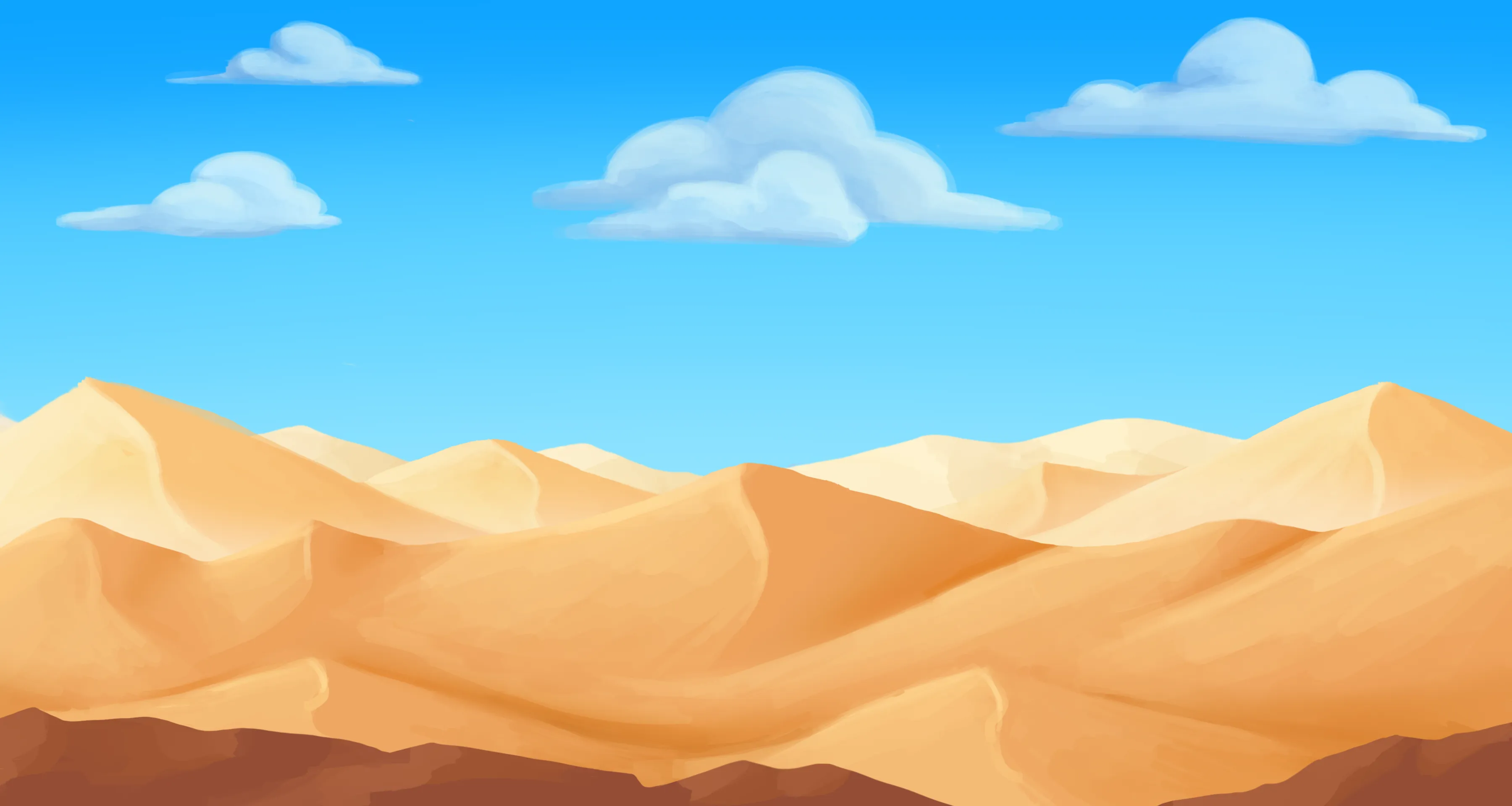 Paysage du biome Désert